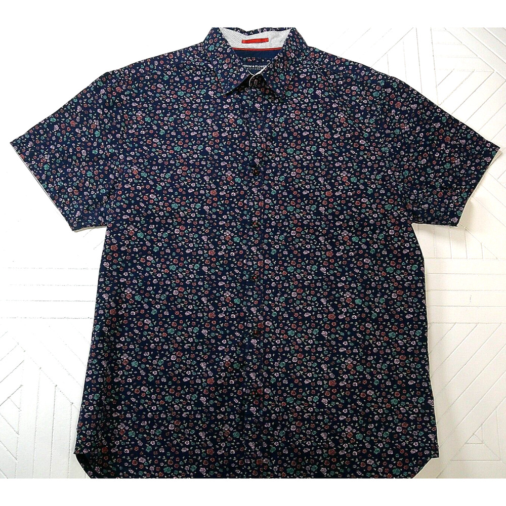 Denim And Flower Comfy Leisure Wear Vacation Summer-Small Floral Print Medium